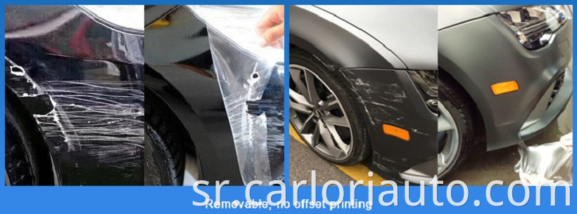 Removable Automotive Paint Protection Film